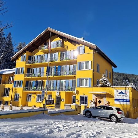 Grischalodge Das Hotel Mit Bergblick Seit 1929 - Schlicht, Preiswert Und Mit Einem Touch Nostalgie พาร์พาน ภายนอก รูปภาพ