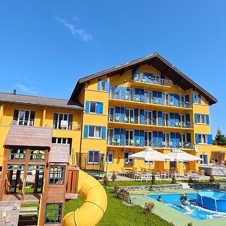 Grischalodge Das Hotel Mit Bergblick Seit 1929 - Schlicht, Preiswert Und Mit Einem Touch Nostalgie พาร์พาน ภายนอก รูปภาพ
